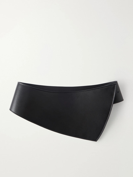  Tove   Leather Belt   Black 