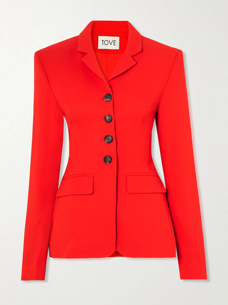  Tove   Merl Woven Jacket   Red 