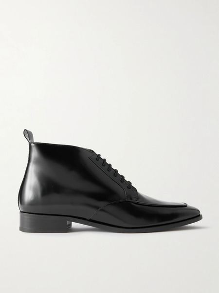  Tove   Verone Leather Ankle Boots   Black 