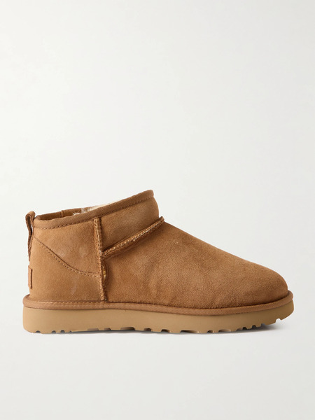  Ugg   Classic Ultra Mini Shearling Boots   Camel 