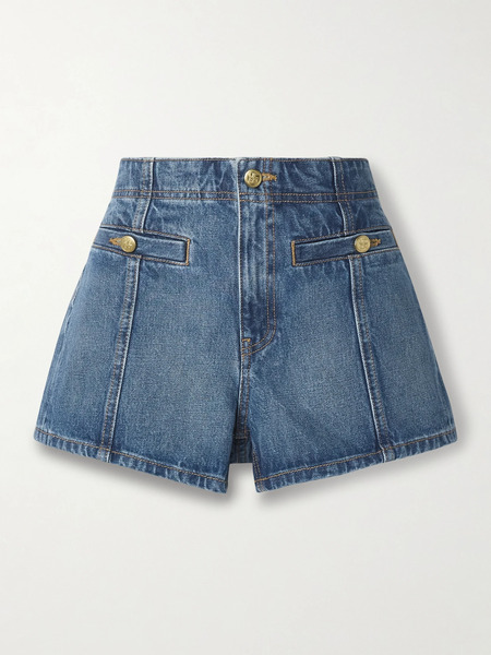  Ulla Johnson   The Camille Denim Shorts   Mid Denim 