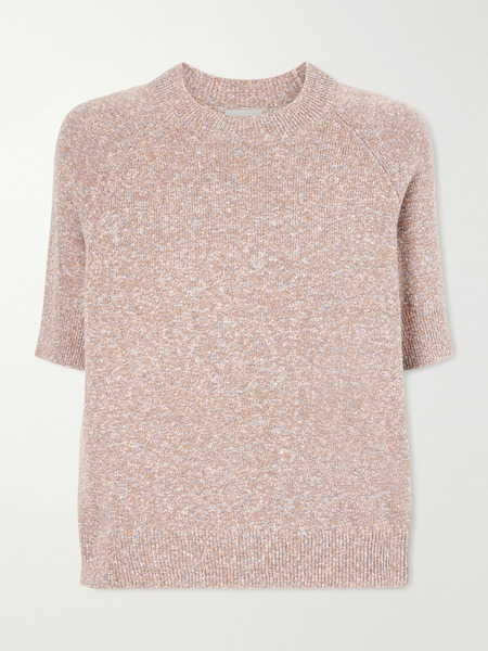  Varley   Cotton And Linen Blend T Shirt   Sand 