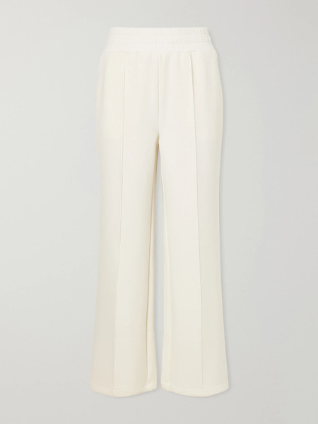  Varley   Doublesoft™ Jersey Wide Leg Pants   Cream 