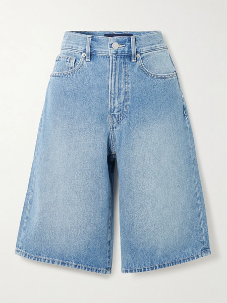  Veronica Beard   Charlotte Denim Shorts   Light Denim 