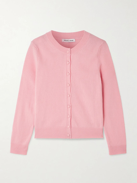  Veronica Beard   Daro Cashmere Cardigan   Pink 
