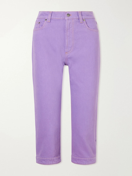  Versace   Capri Slim Leg Pants   Lilac 