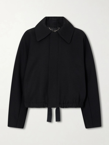  Victoria Beckham   Arden Wool Jacket   Black 