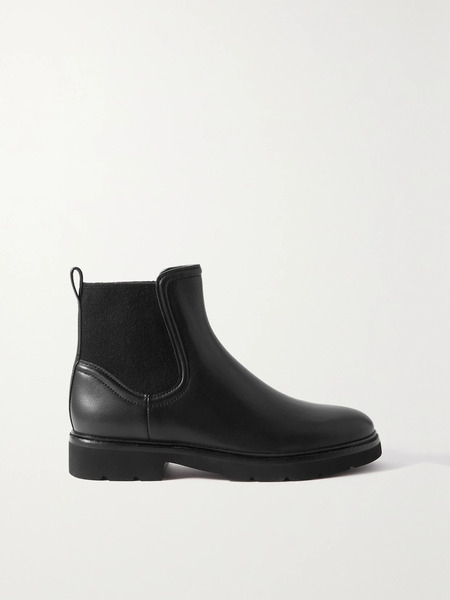  Vince   Rue Leather Chelsea Boots   Black 