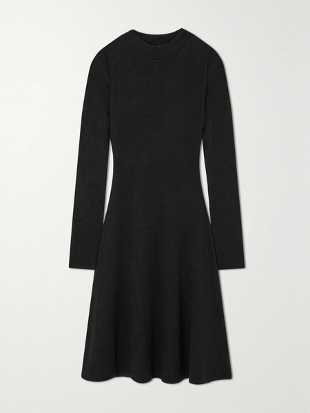  Vince   Stretch Jersey Mini Dress   Black 
