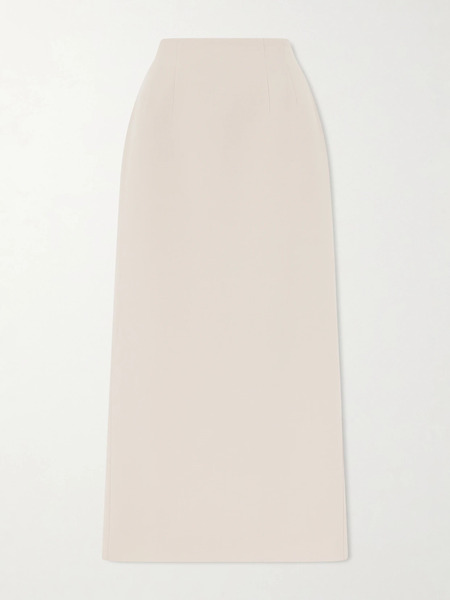  Wardrobe. Nyc   Wool Maxi Skirt   Sand 