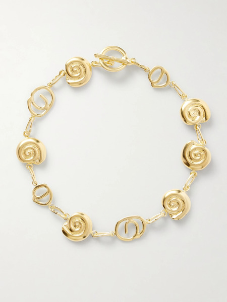  Ysso   Pallas Gold Plated Necklace   One Size 