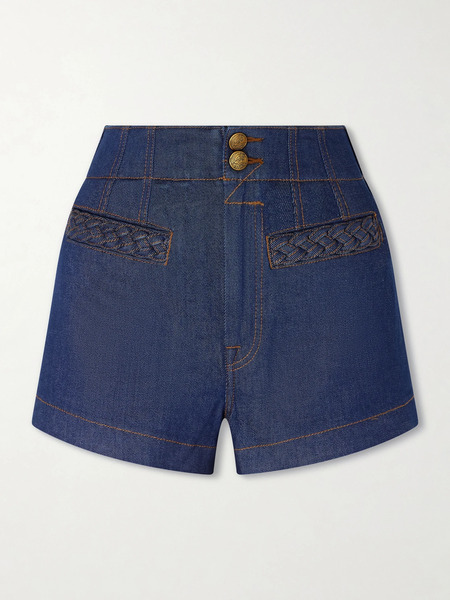  Zimmermann   Aster Denim Short   Blue 