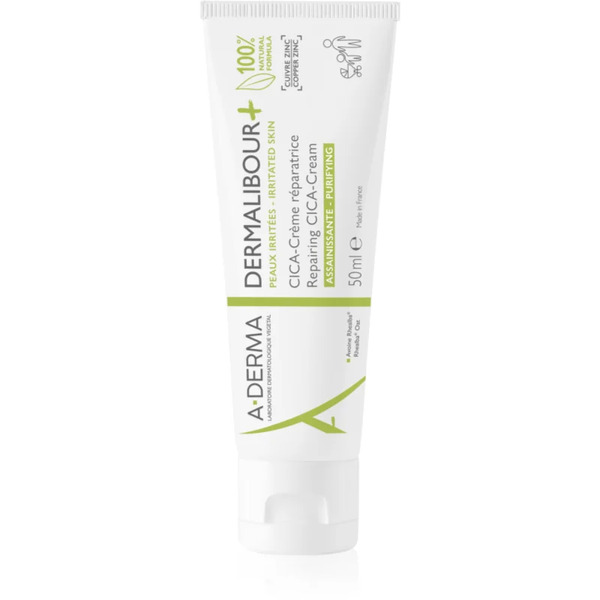  A-derma Dermalibour+ Restoring Cream For Irritated Skin 50 Ml 