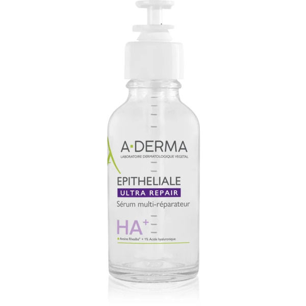  A-derma Epitheliale Ultra Repair Ha+ Multi-repairing Serum Intense Regenerating Serum With Hyaluronic Acid 30 Ml 