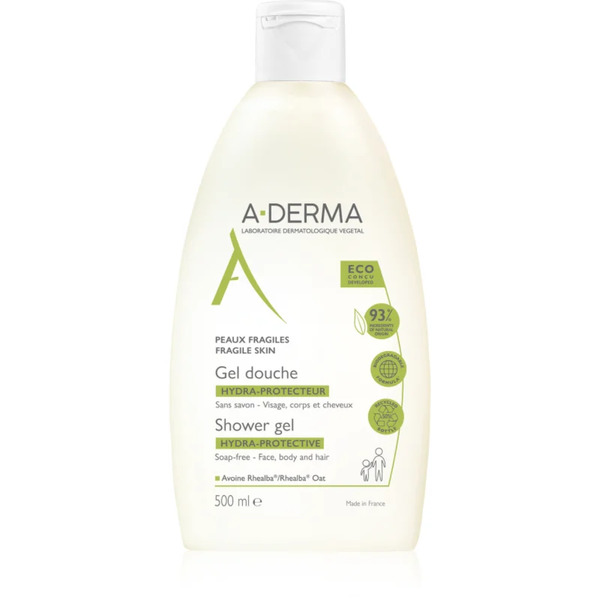  A-derma Hydra-protective Family Extra-soft Shower Gel 500 Ml 