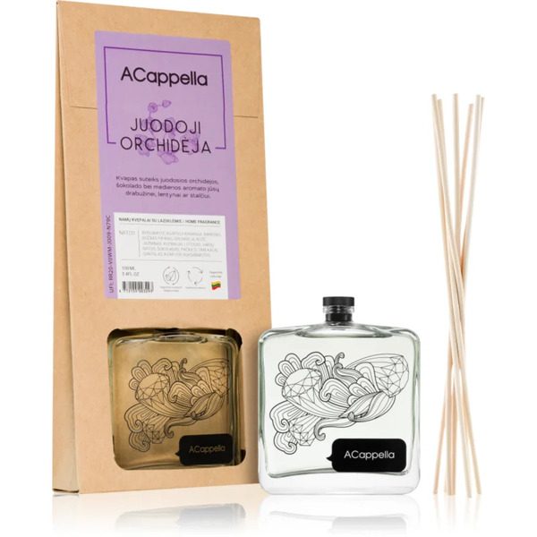  Acappella Black Orchid Aroma Diffuser With Filling 100 Ml 