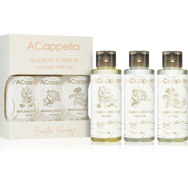  Acappella Laundry Parfume Wardrobe Air Freshener 3x100 Ml 