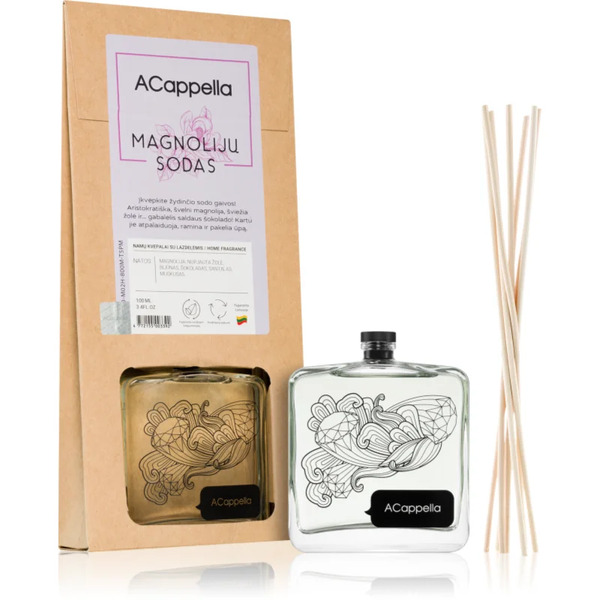  Acappella Magnolia Garden Aroma Diffuser With Filling 100 Ml 