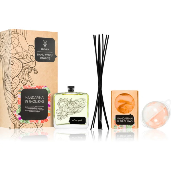  Acappella Mandarin And Basil Gift Set 