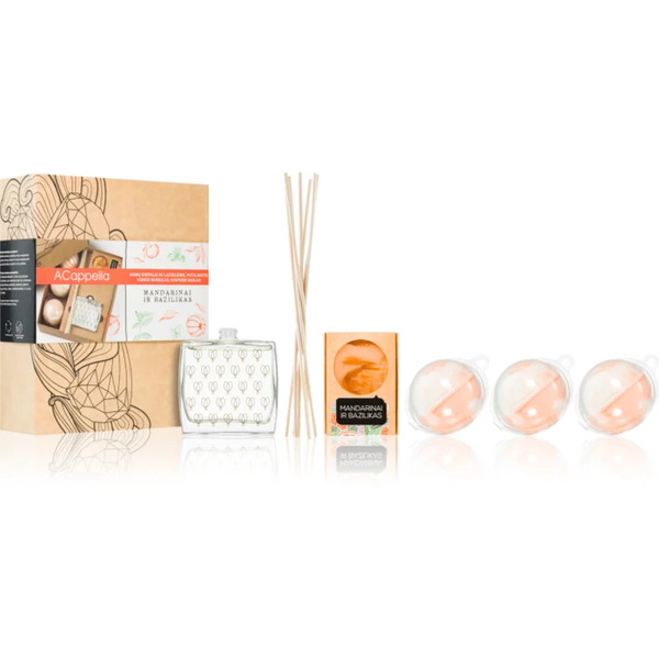  Acappella Mandarin And Basil Gift Set 