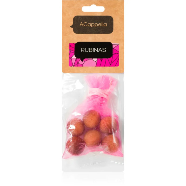  Acappella Ruby Car Air Freshener 6 Pc 