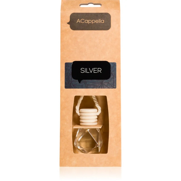  Acappella Silver Car Air Freshener 7 Ml 