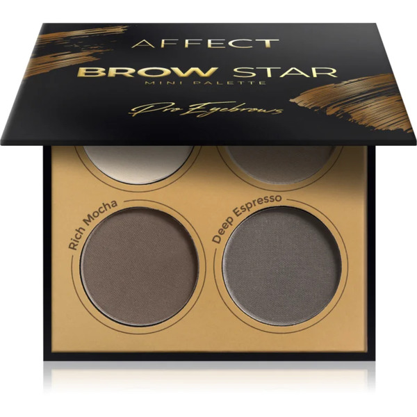  Affect Brow Star Eyebrow Powder Palette 4x2 G 