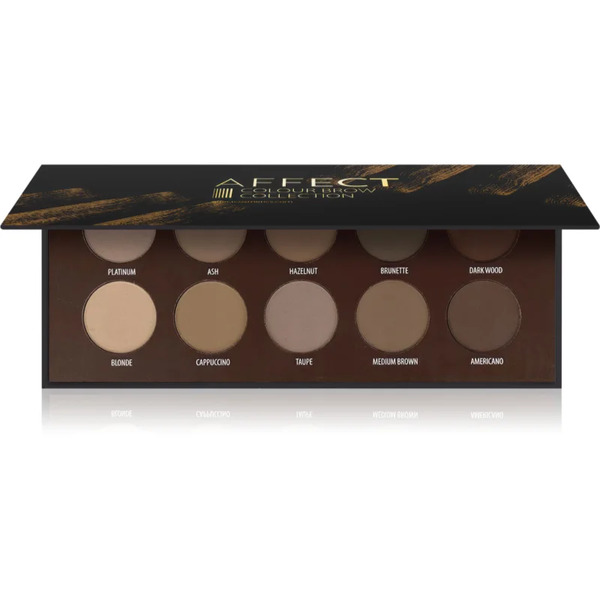  Affect Color Brow Colection Eyebrow Palette 10x2 G 