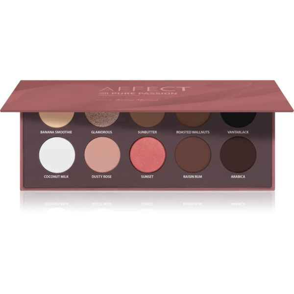  Affect Pressed Eyeshadow Palette Eyeshadow Palette Shade Pure Passion 10x2 G 