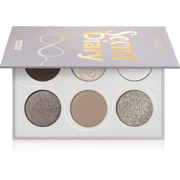  Affect Storyteller Colletion Secret Diary Eyeshadow Palette 6x2 G 