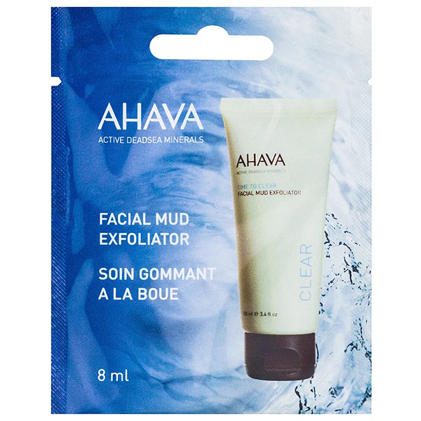  Ahava Time To Clear Facial Mud Scrub 8 Ml 