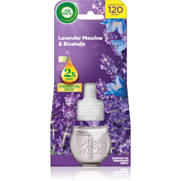  Air Wick Essential Oils Lavender Meadow & Bluebells Electric Diffuser Refill 19 Ml 