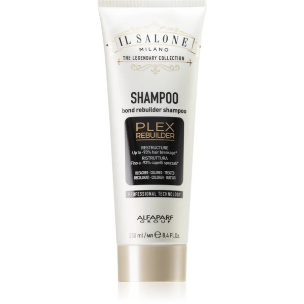 Alfaparf Milano Il Salone Milano Plex Rebuilder Protective Shampoo For Bleached, Coloured And Chemically Treated Hair 250 Ml 