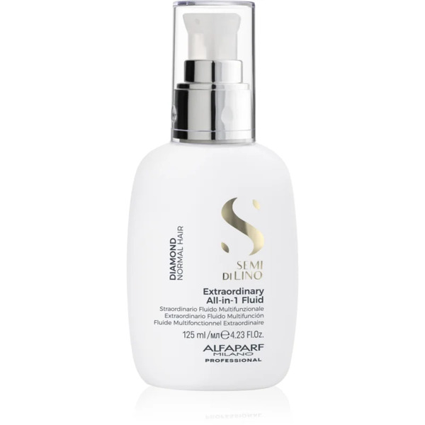  Alfaparf Milano Semi Di Lino Diamond Extraordinary All-in-1 Fluid Leave-in Hair Treatment For Perfect-looking Hair 125 Ml 