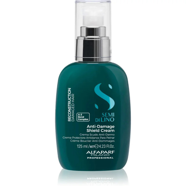  Alfaparf Milano Semi Di Lino Reconstruction Anti-damage Shield Cream Regenerating Leave-in Conditioner For Normal And Resistant Hair 125 Ml 