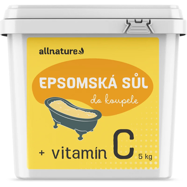  Allnature Epsom Salt + Vitamín C Bath Salts With Vitamin C 5000 G 