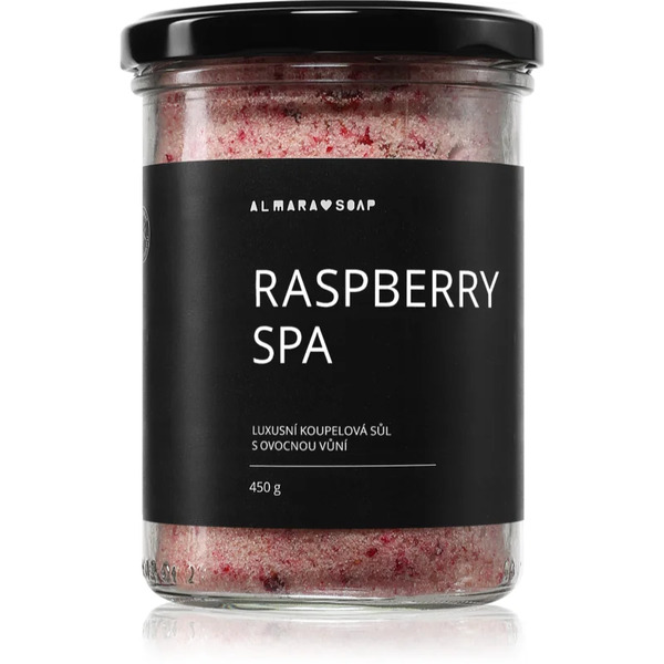  Almara Soap Bath Salt Relaxing Bath Salt With Aroma Raspberry Spa 450 G 