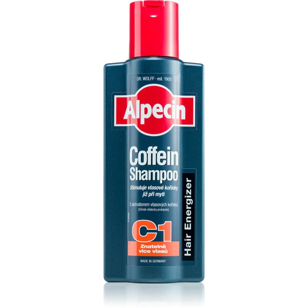  Alpecin Hair Energizer Coffein Shampoo C1 Caffeine Shampoo For Men For Hair Growth Stimulation 375 Ml 