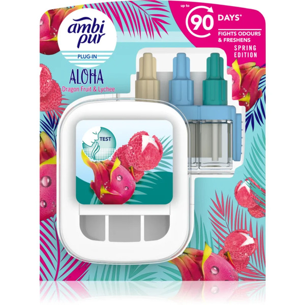  Ambipur 3volution Aloha Electric Air Freshener With Refill 20 Ml 