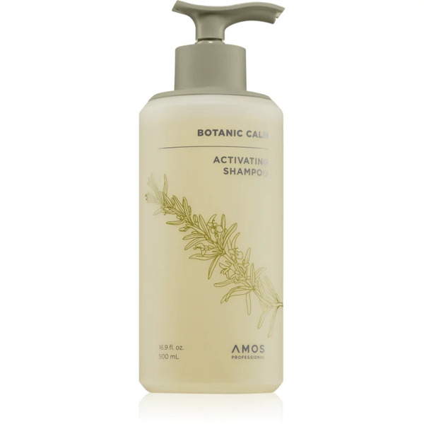  Amos Professional Botanic Calm Activating Shampoo Strengthening Shampoo To Treat Thinning Hair 500 Ml 