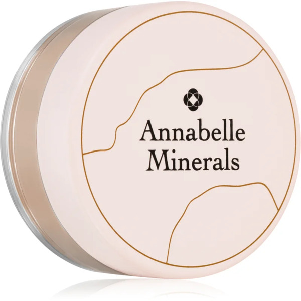  Annabelle Minerals Matte Mineral Foundation Mineral Powder Foundation For A Matt Look Shade Natural Fair 4 G 