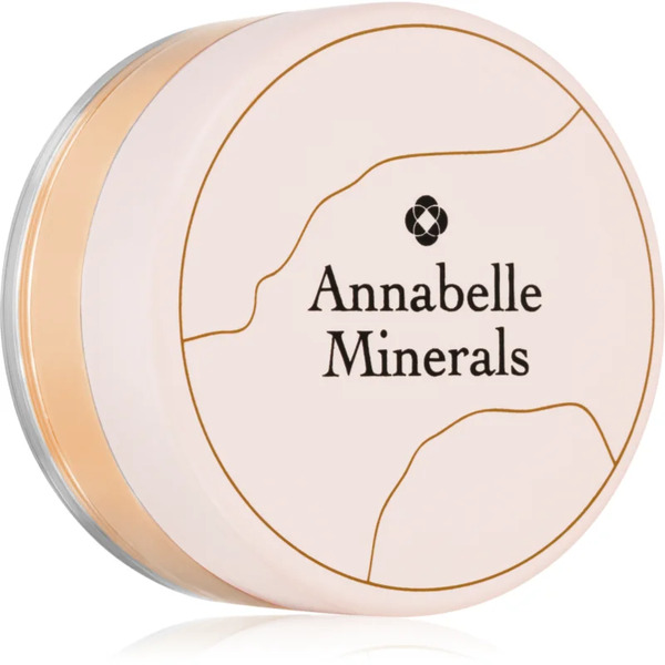  Annabelle Minerals Radiant Mineral Foundation Mineral Powder Foundation With A Brightening Effect Shade Golden Sand 4 G 