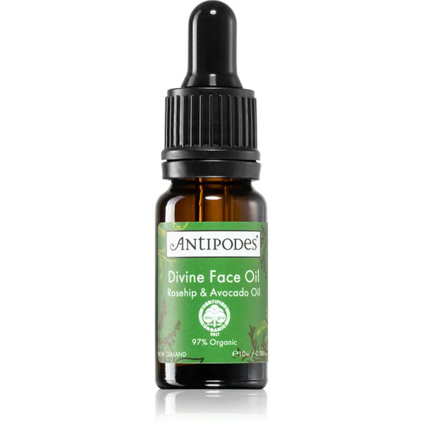 Antipodes Divine Face Oil Rosehip & Avocado Oil Protective Serum To Treat The First Signs Of Skin Ageing 10 Ml 