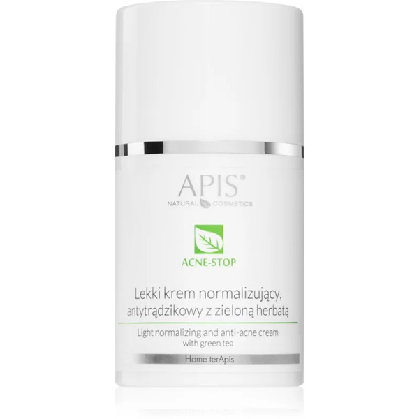  Apis Natural Cosmetics Acne-stop Home Terapis Light Sebum-regulating Moisturiser For Acne-prone Skin 50 Ml 