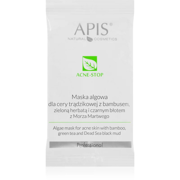  Apis Natural Cosmetics Acne-stop Professional Cleansing And Smoothing Mask For Oily Acne-prone Skin 20 G 