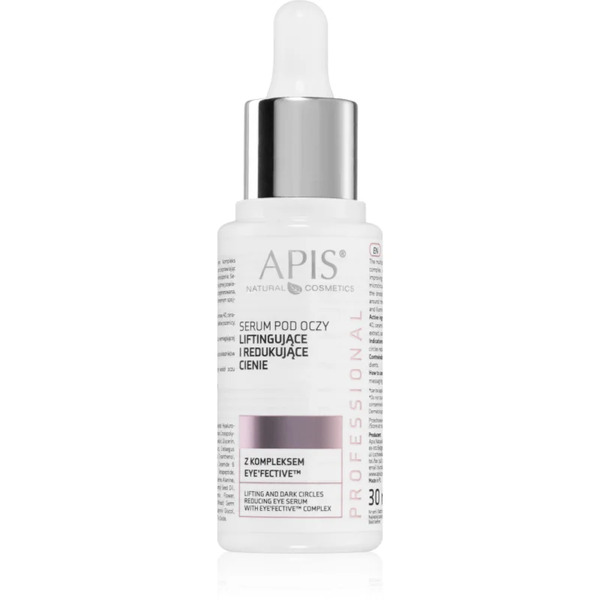  Apis Natural Cosmetics Eyefective™ Complex Lifting Eye Serum To Treat Swelling And Dark Circles 30 Ml 