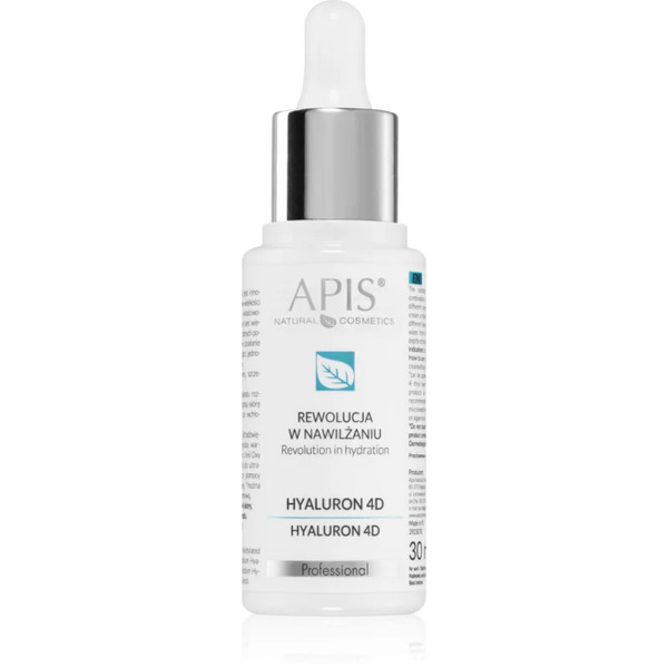  Apis Natural Cosmetics Revolution In Hydration Hyaluron 4d Hyaluronic Serum For Dehydrated Dry Skin 30 Ml 