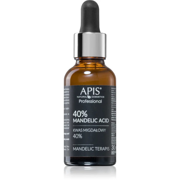  Apis Natural Cosmetics Terapis 40% Mandelic Acid Smoothing Exfoliating Serum To Treat Skin Imperfections 30 Ml 