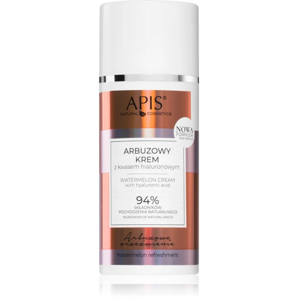  Apis Natural Cosmetics Watermelon Refreshment Light Moisturising Cream For Combination To Oily Skin 100 Ml 