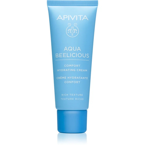  Apivita Aqua Beelicious Comfort Hydrating Cream Rich Nourishing Day And Night Cream Moisturising 40 Ml 